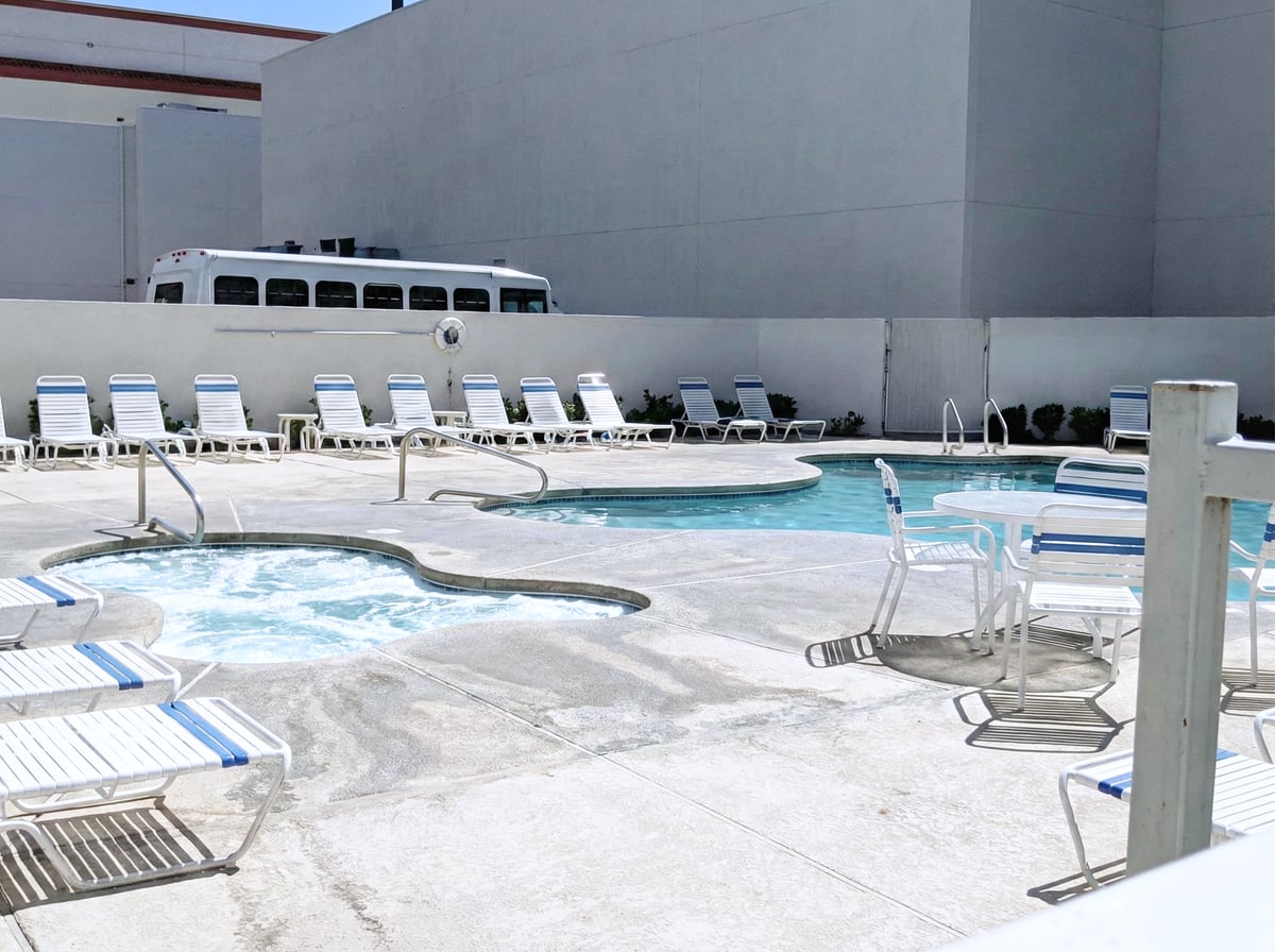 Nevada Landing pool eastern view